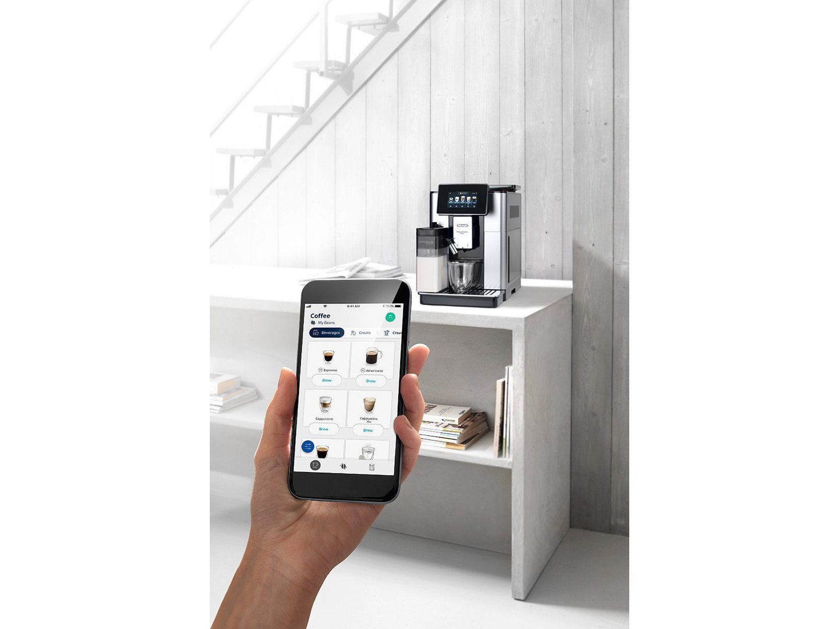 De'Longhi Kaffeevollautomat PrimaDonna Soul ECAM 610.55.SB