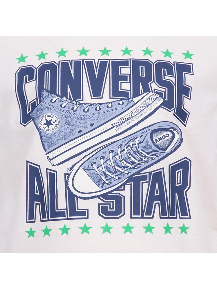 Converse 2tlg. Outfit in Weiß/ Dunkelblau günstig kaufen