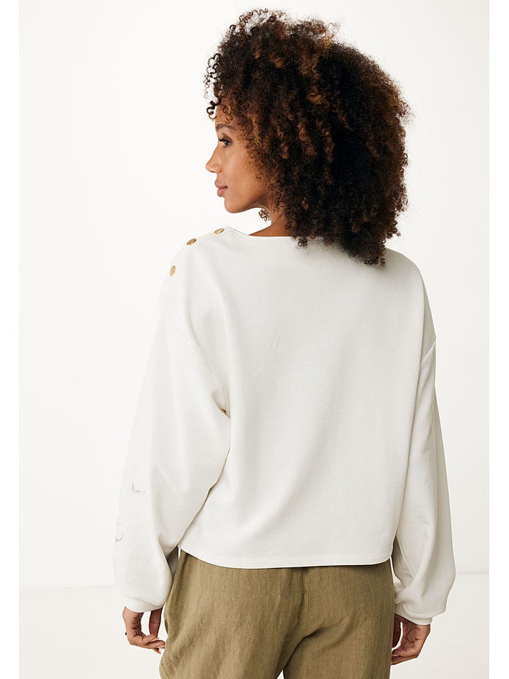 Mexx Sweatshirt in Weiß günstig kaufen