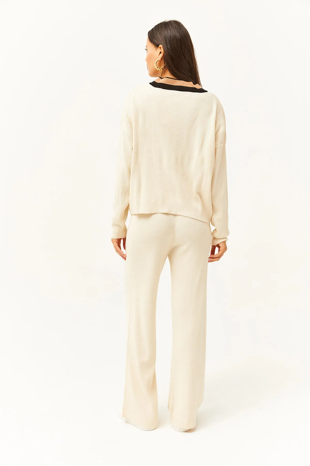 Olalook  Zweiteiler - Ecru - Regular Fit