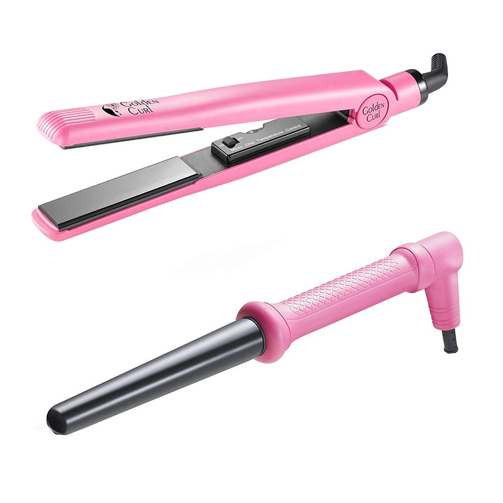 Golden Curl The Pink Couple