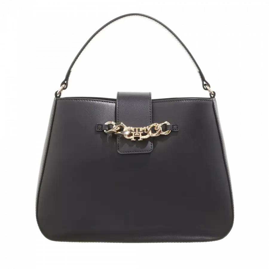 Tommy Hilfiger - Tommy Hilfiger Handle Bags Kunstleder Black - schwarz