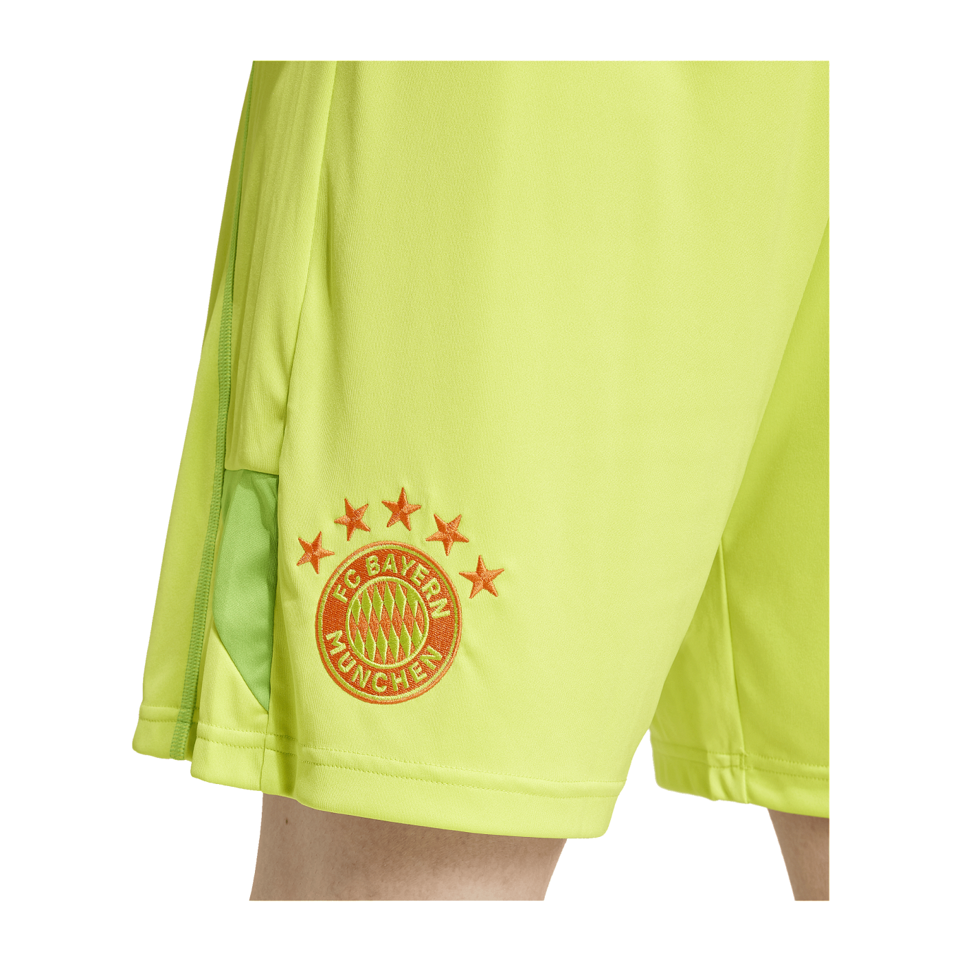 adidas FC Bayern München Torwartshort 2024/2025 Gelb