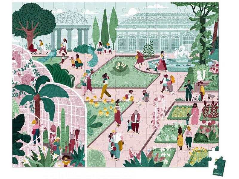 Puzzle 200 pièces Jardin botanique