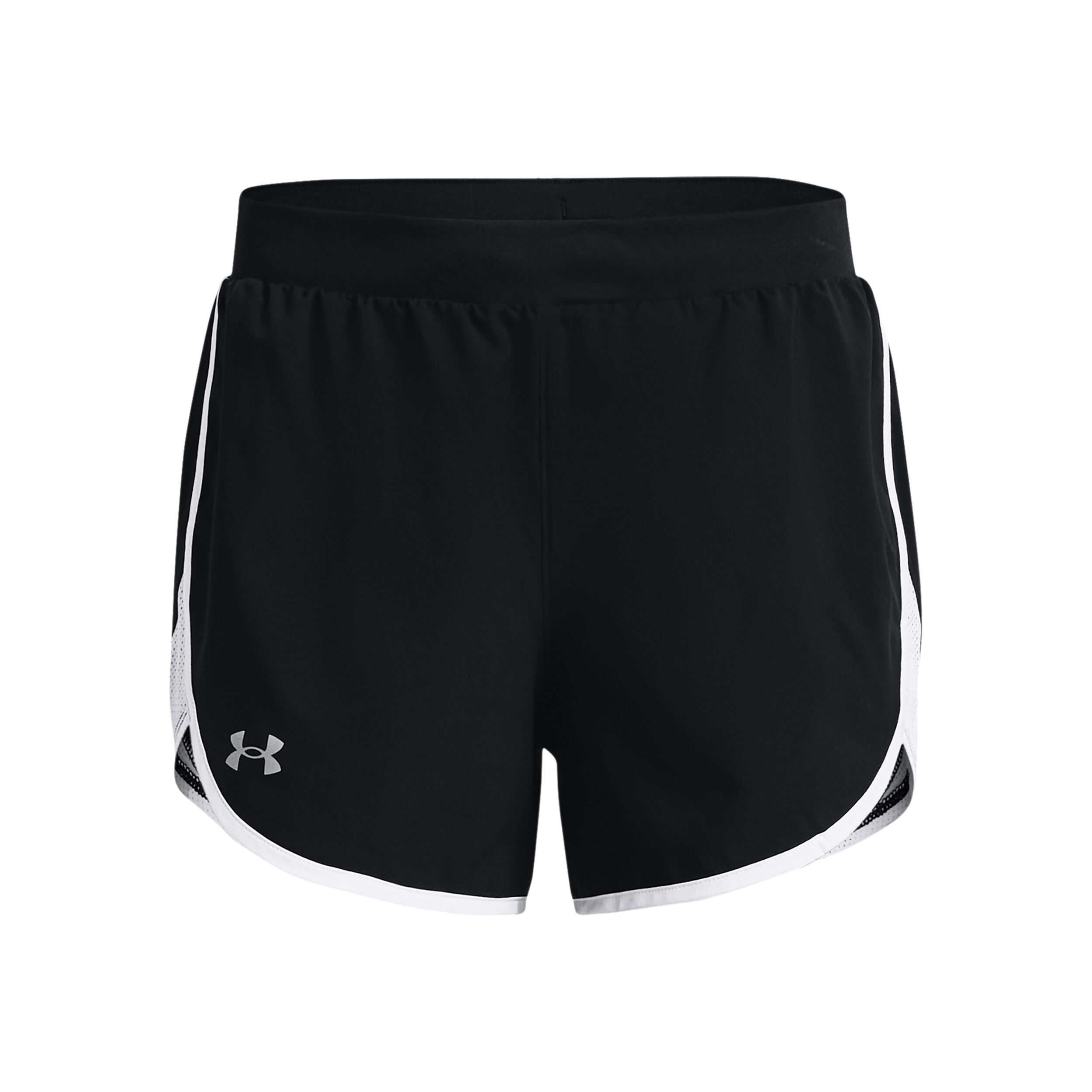 Fly By Elite 5in Shorts Damen - Schwarz, Weiß
