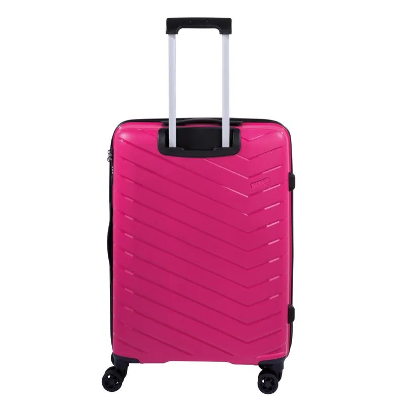 Check.IN 3-tlg. Kofferset ORLANDO mit 4 Rollen - magenta