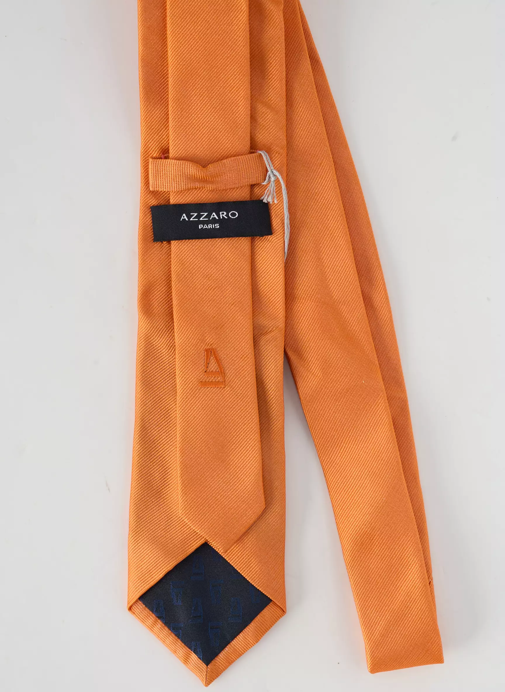 Azzaro Cravates Homme couleur orange