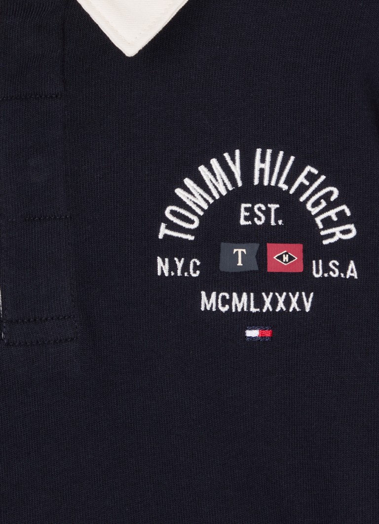 Polo Tommy Hilfiger com bordado do logotipo