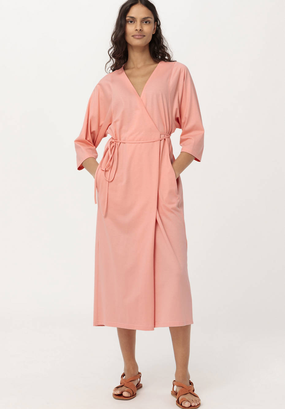 Jersey-Kleid aus reiner Bio-Baumwolle