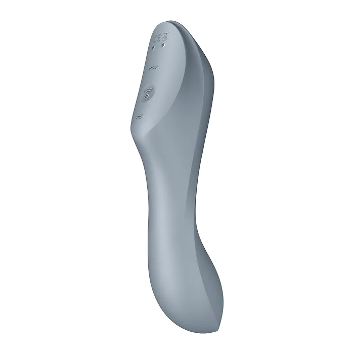 Satisfyer Curvy Trinity 3 Blågrå Intimmassageapparat