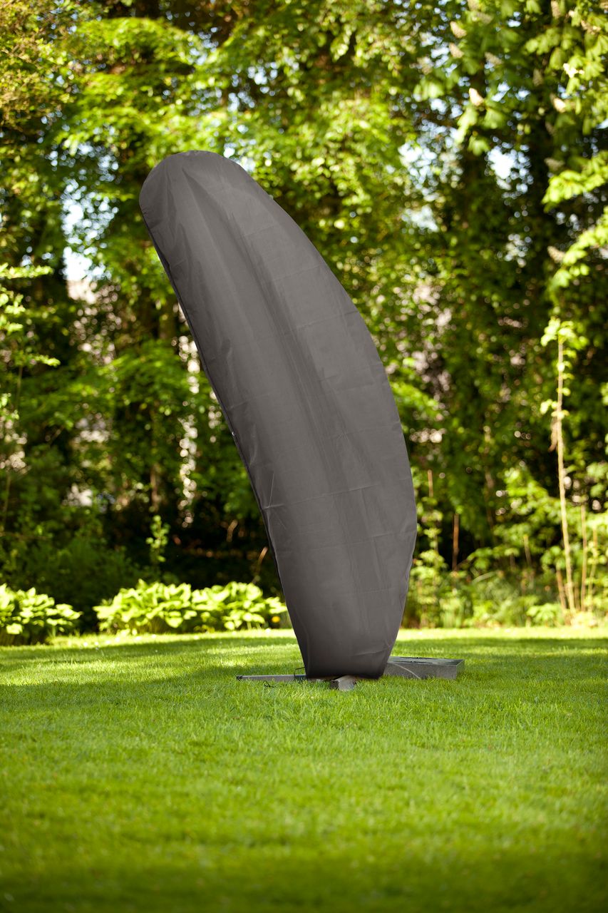 BEST Profi-Schutzhülle für Freiarmschirme bis 350cm Ø hellgrau
