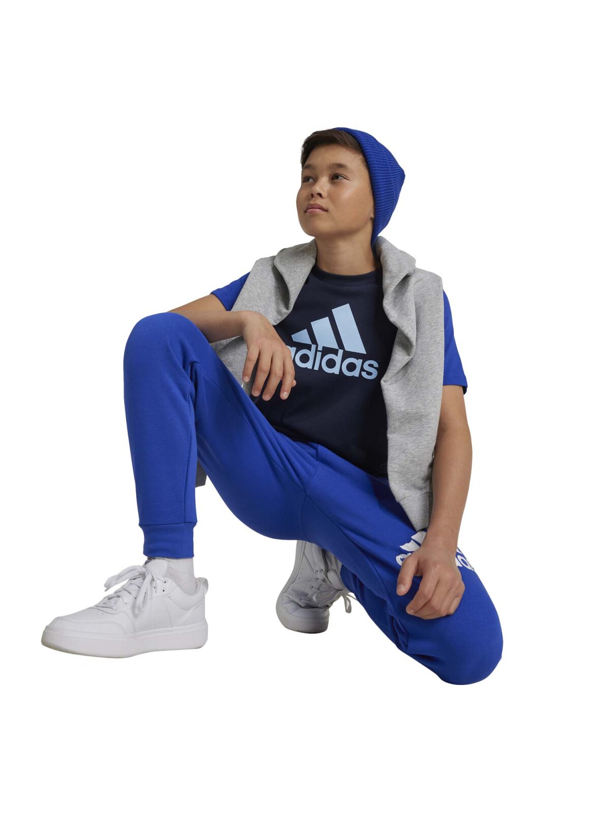 Adidas Essentials T-Shirt Kinder blau