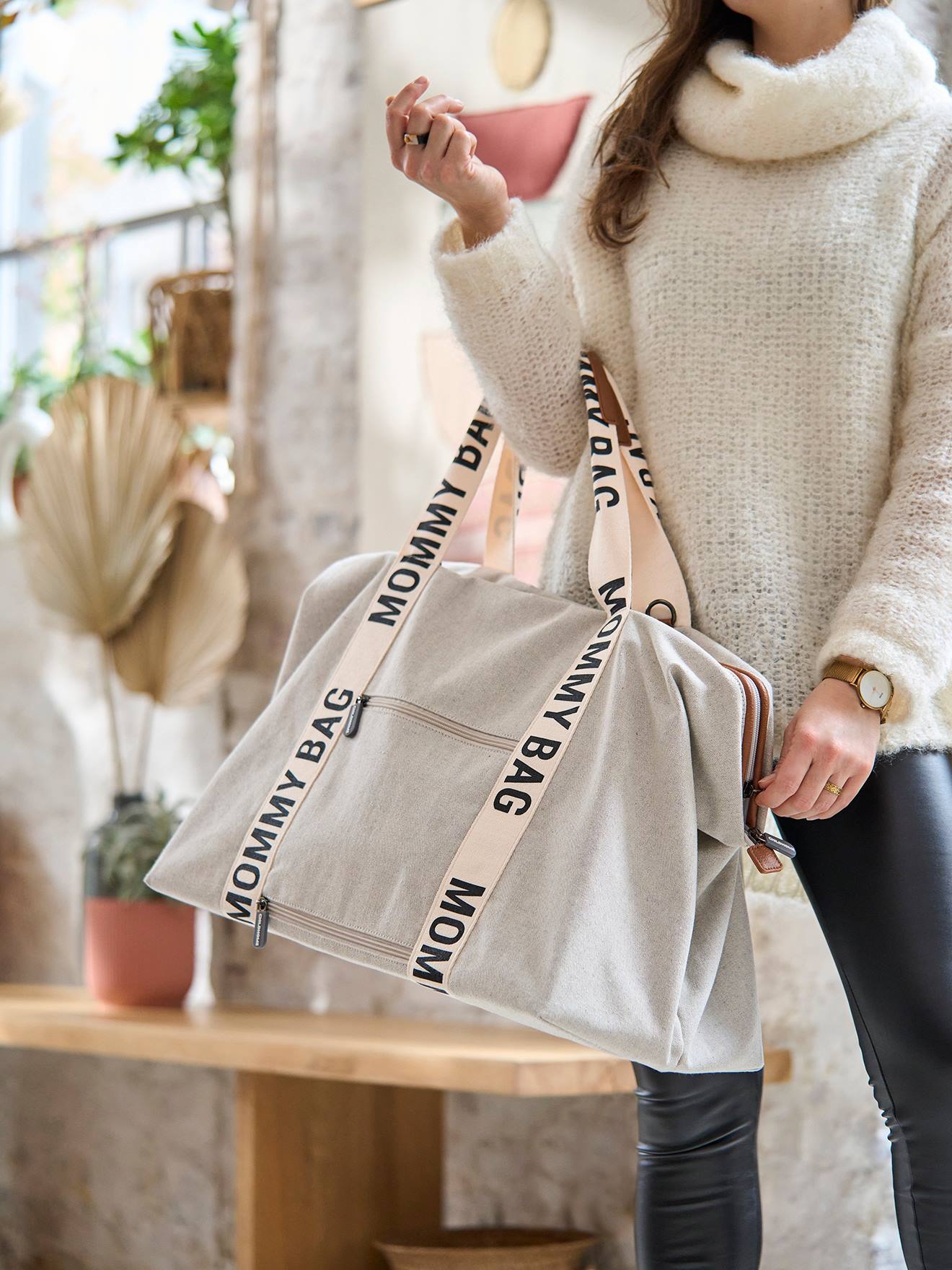 Sac à langer CHILDHOME Mommy Bag terracotta
