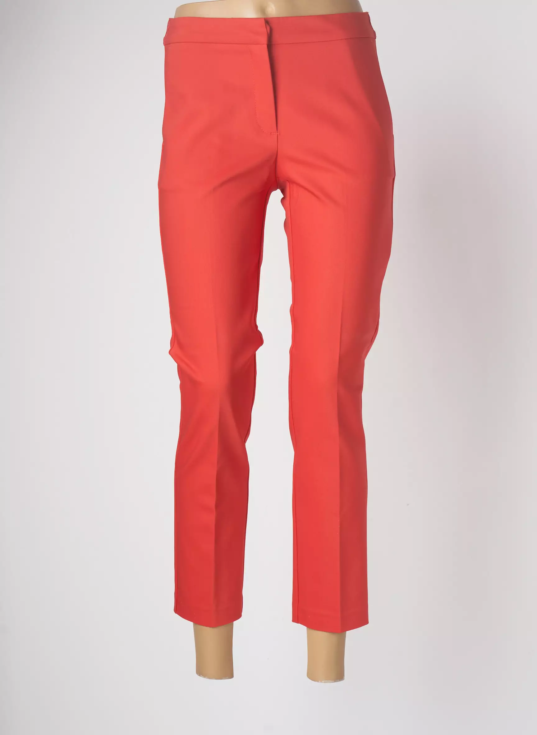 Devernois Pantalons Chino Femme couleur rouge