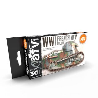 WWI French AFV Colors