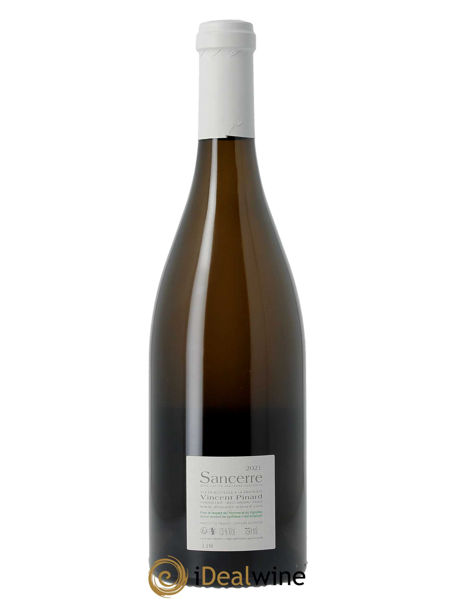 Sancerre Petit Chemarin Vincent Pinard  2021 - Lot de 1 Bouteille