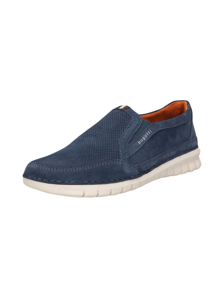 Bugatti Slip on in blau günstig kaufen