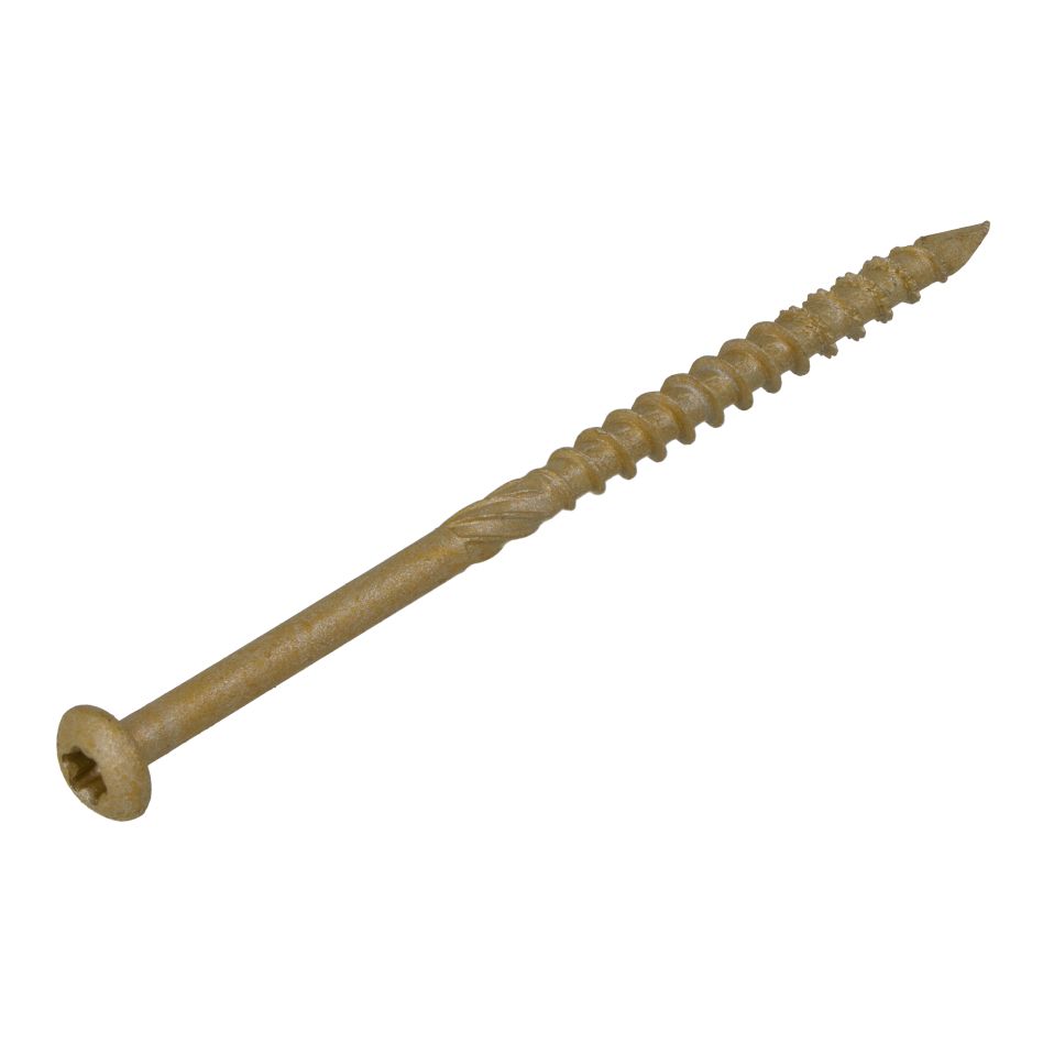 Parafuso de fachada Dynaplus 0284.08.34001 AR-Bronze CK TX-20 4,5 x 60/30 mm - 200 peças