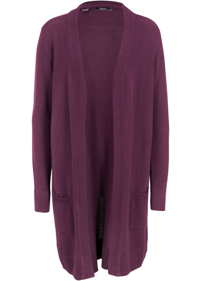Longstrickjacke, Langarm