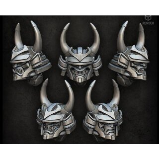 Traitor Daimyo Helmets (5)