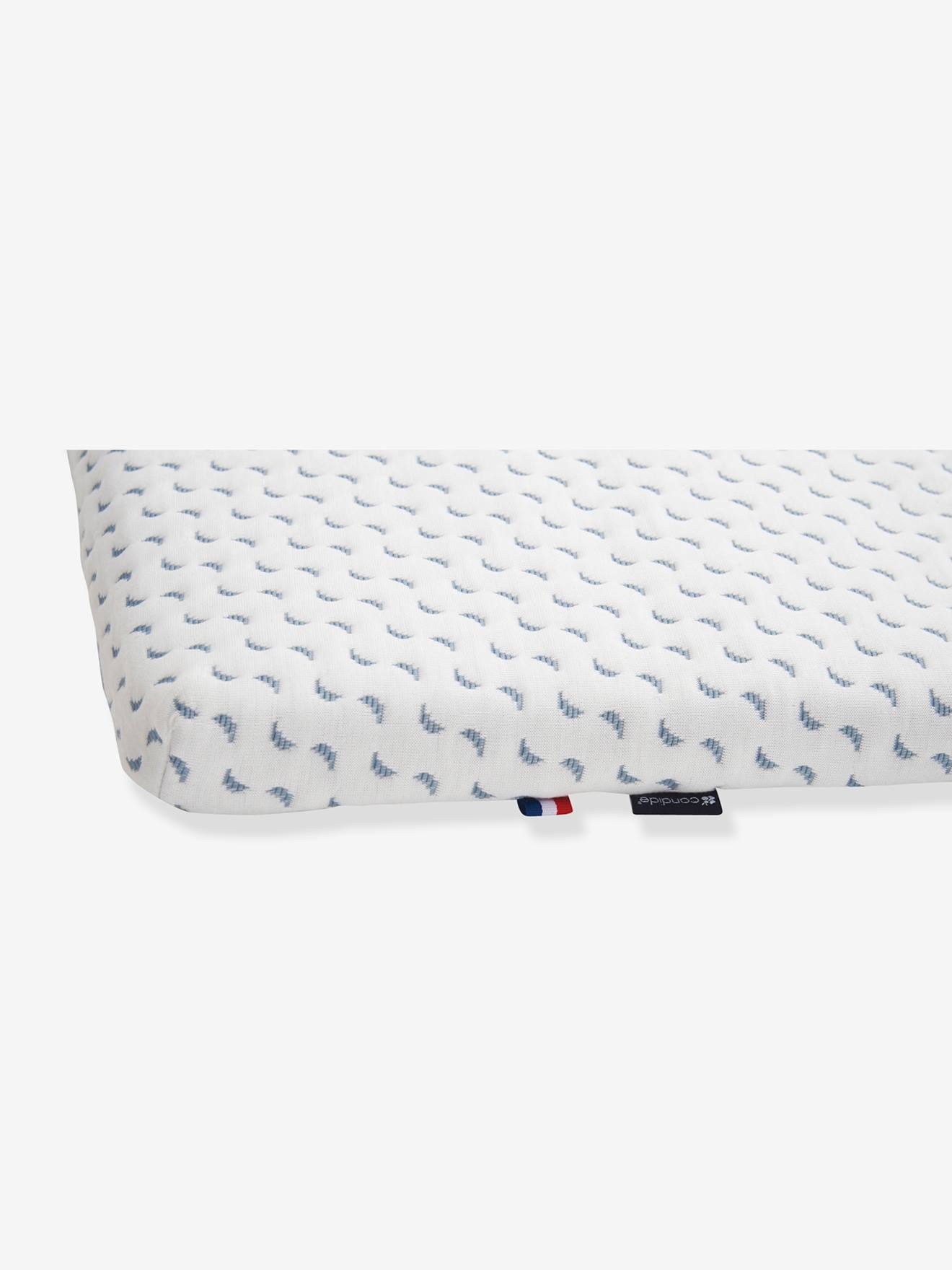 Matelas de voyage bébé 60x120 cm CANDIDE Green Ocean Friendly blanc