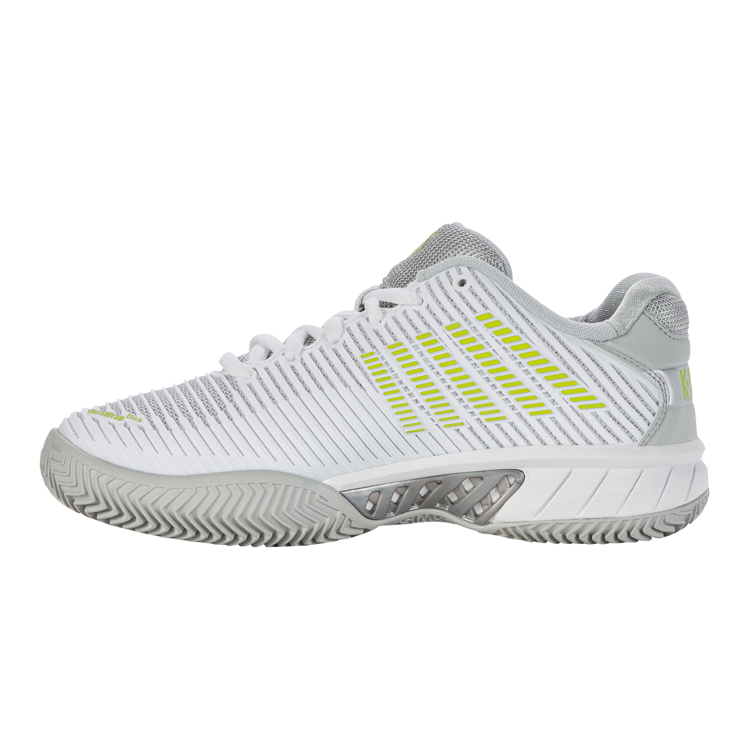 Hypercourt Express 2 CLAY Sandplatzschuh Damen - Weiß, Hellgrau