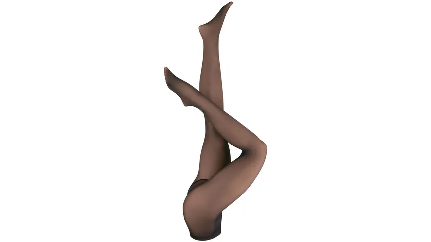 NUR DIE Damen Feinstrumpfhose Warm & Transparent 80 DEN schwarz
