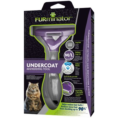 FURminator DeShedding Tool Katze