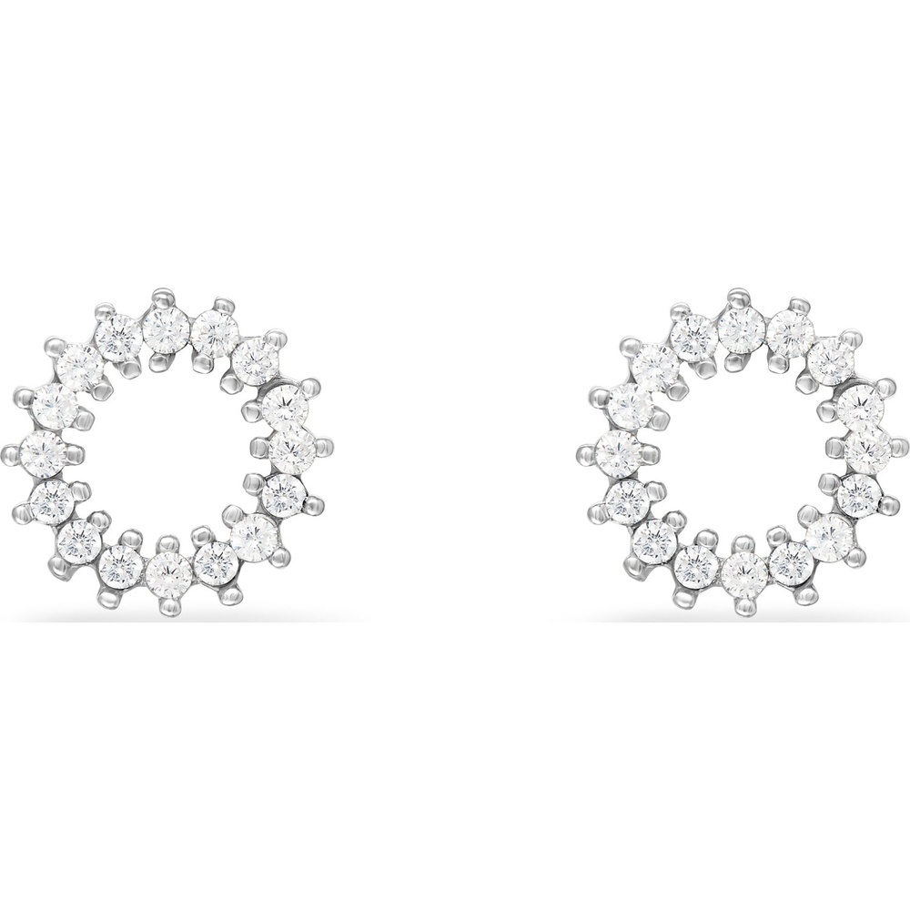FAVS Boucles d'oreilles à fermoir à poussette 925 Argent Boucles d'oreilles