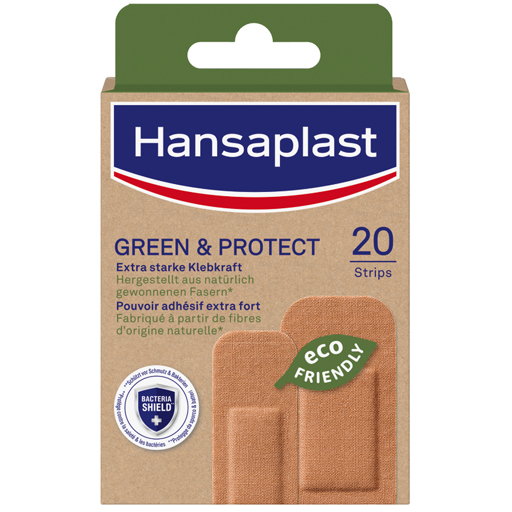 HANSAPLAST Green & Protect Pflasterstrips  20 St  Pflaster