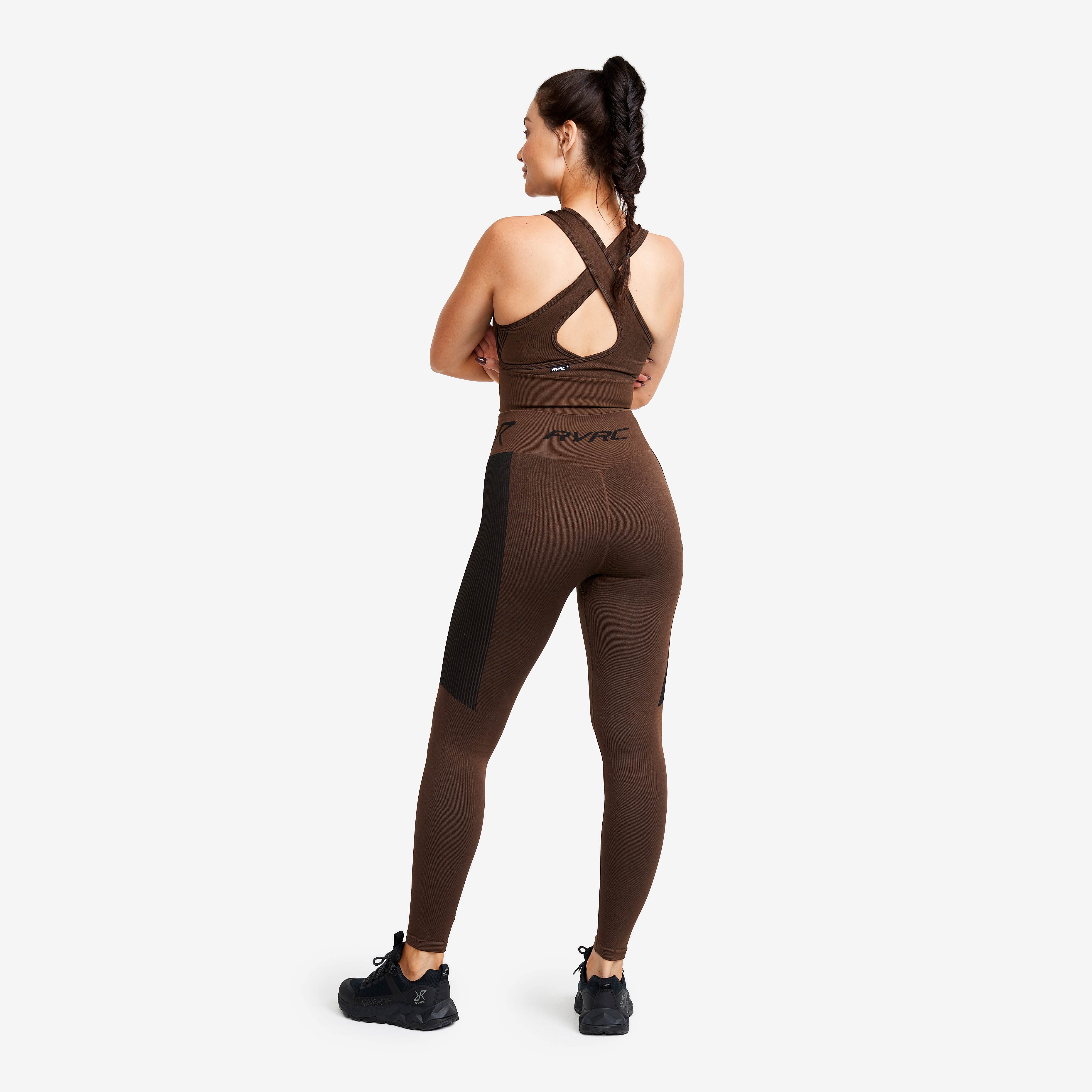 Descent Seamless Top Femme Chocolate Chip