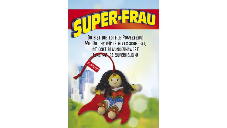 JOJO Püppkes Super Frau