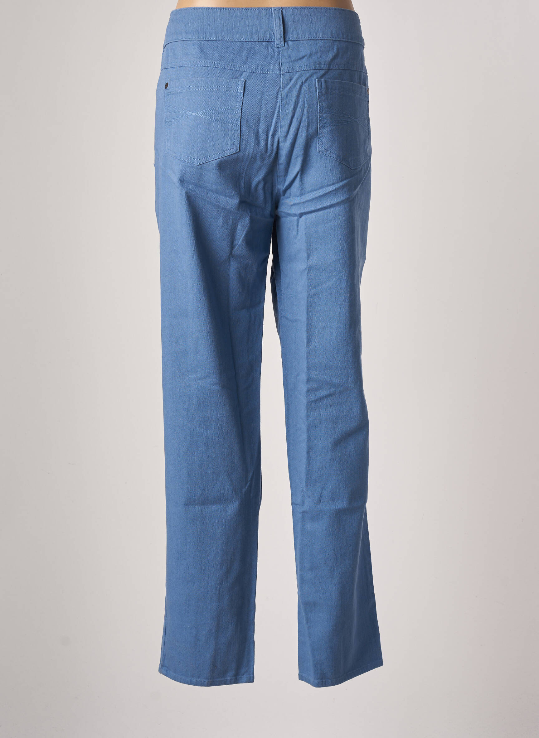 Jac Jac Jeans Coupe Droite Femme couleur bleu