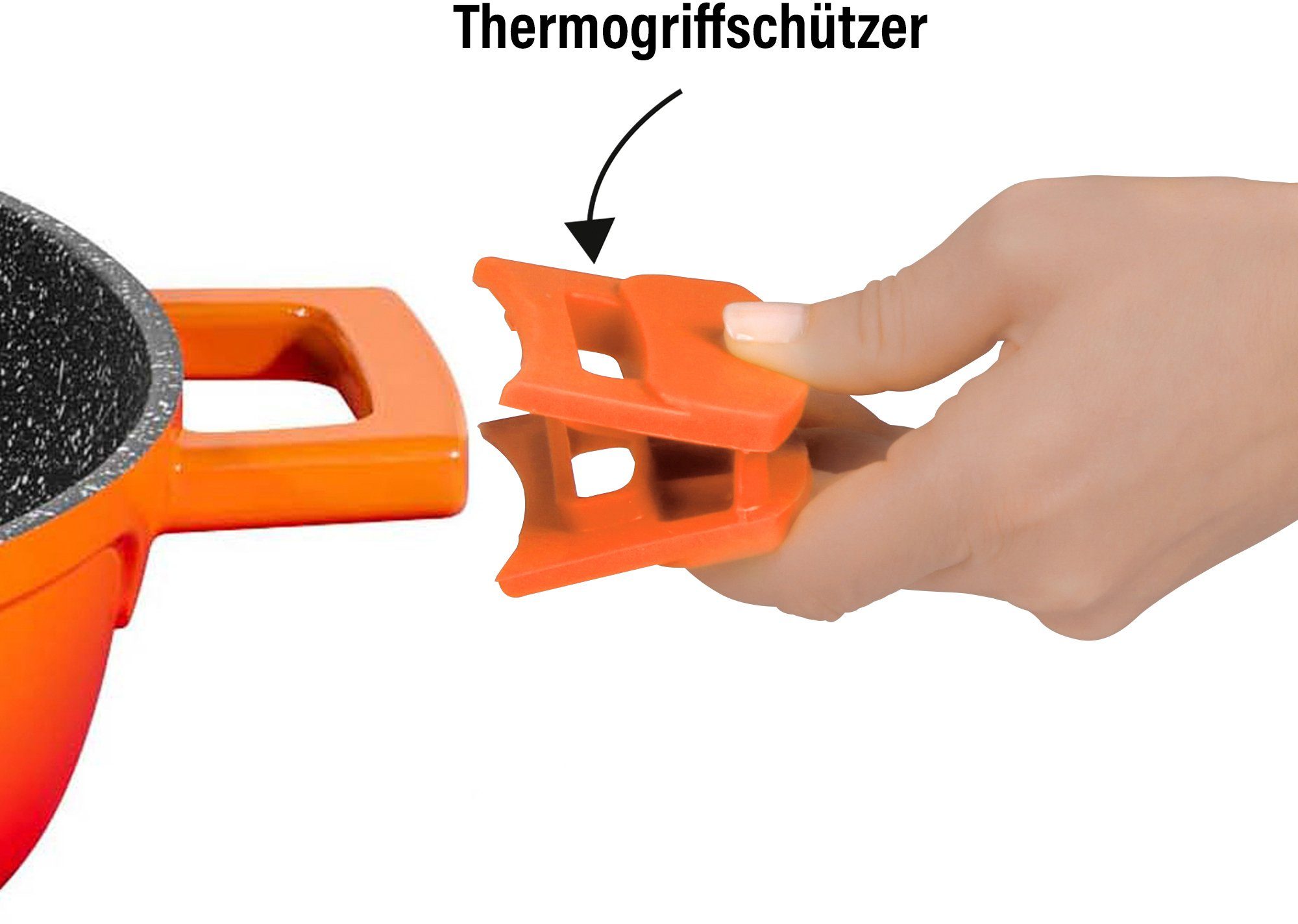 STONELINE Bräter, Aluminiumguss (1-tlg), 28 cm, Induktion