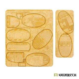 Hi-Tech 75 x 42mm Oval - Base Toppers (6)