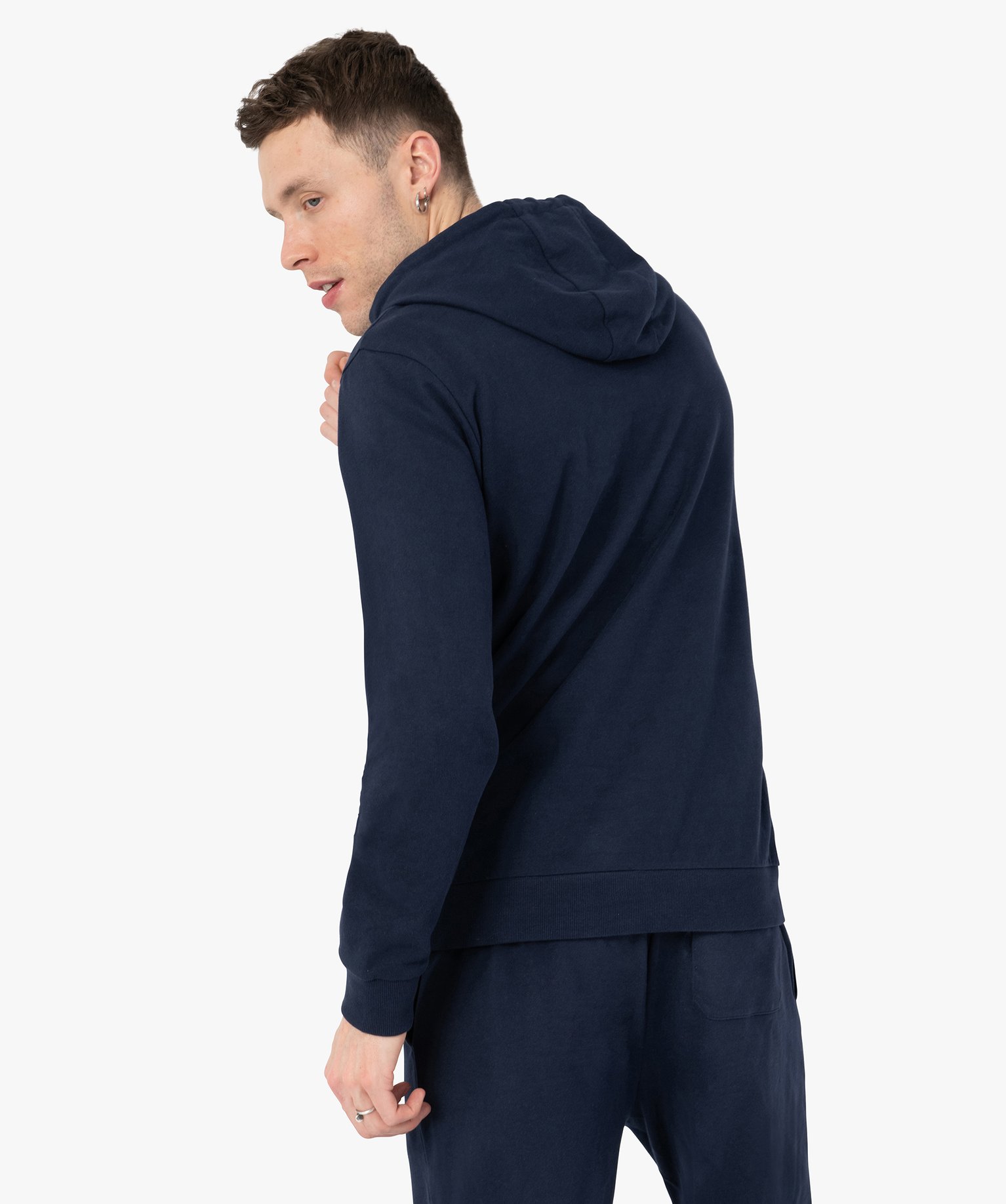 Sweat homme à capuche avec motif XXL – Camps United bleu | GEMO