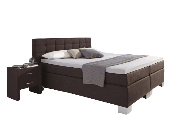 Boxspringbett Boston Anthrazit 180 x 200 cm