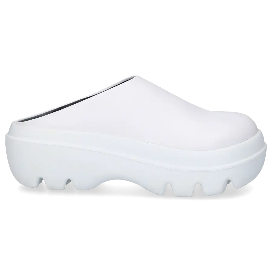 JW. Anderson - Pantoletten PS38005A Kalbsleder - weiß