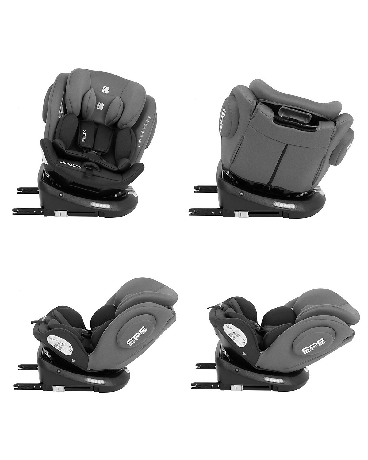 Kindersitz Felix Gruppe 0+/1/2/3 (0-36kg) Isofix Kindersitze