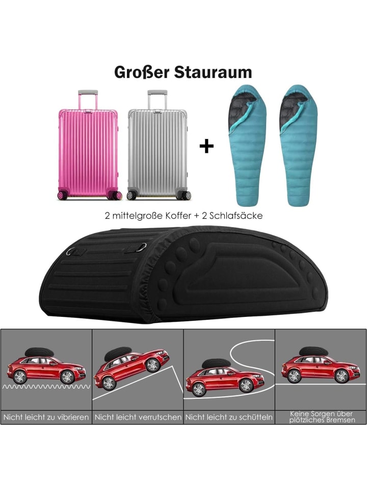 COSTWAY 400L Auto Dachbox in Schwarz günstig kaufen onesize