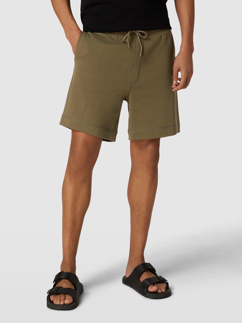 Sweatshorts mit Logo-Stitching Modell 'SEWALK' in fuchsia