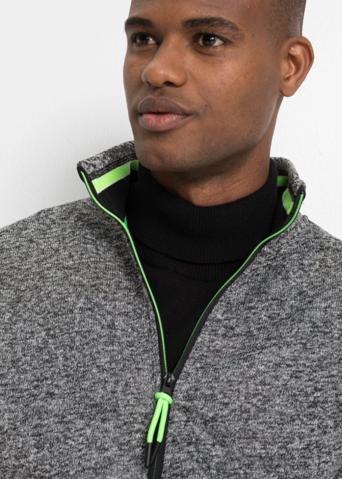 Strickfleecejacke