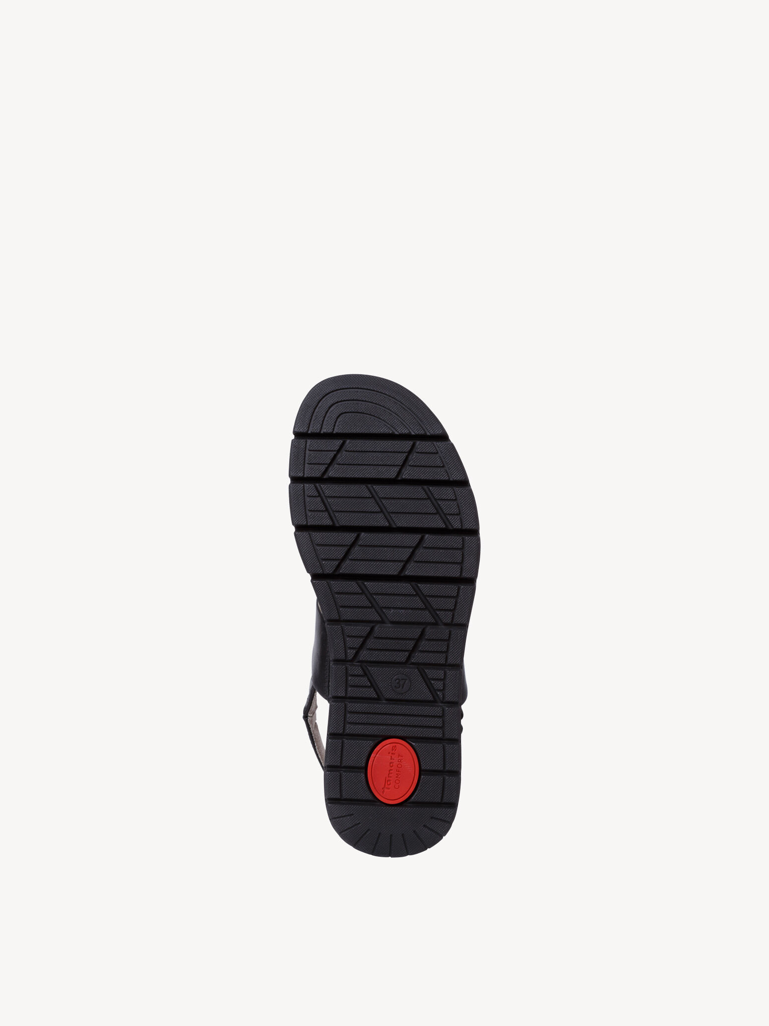 Sandale en cuir - noir