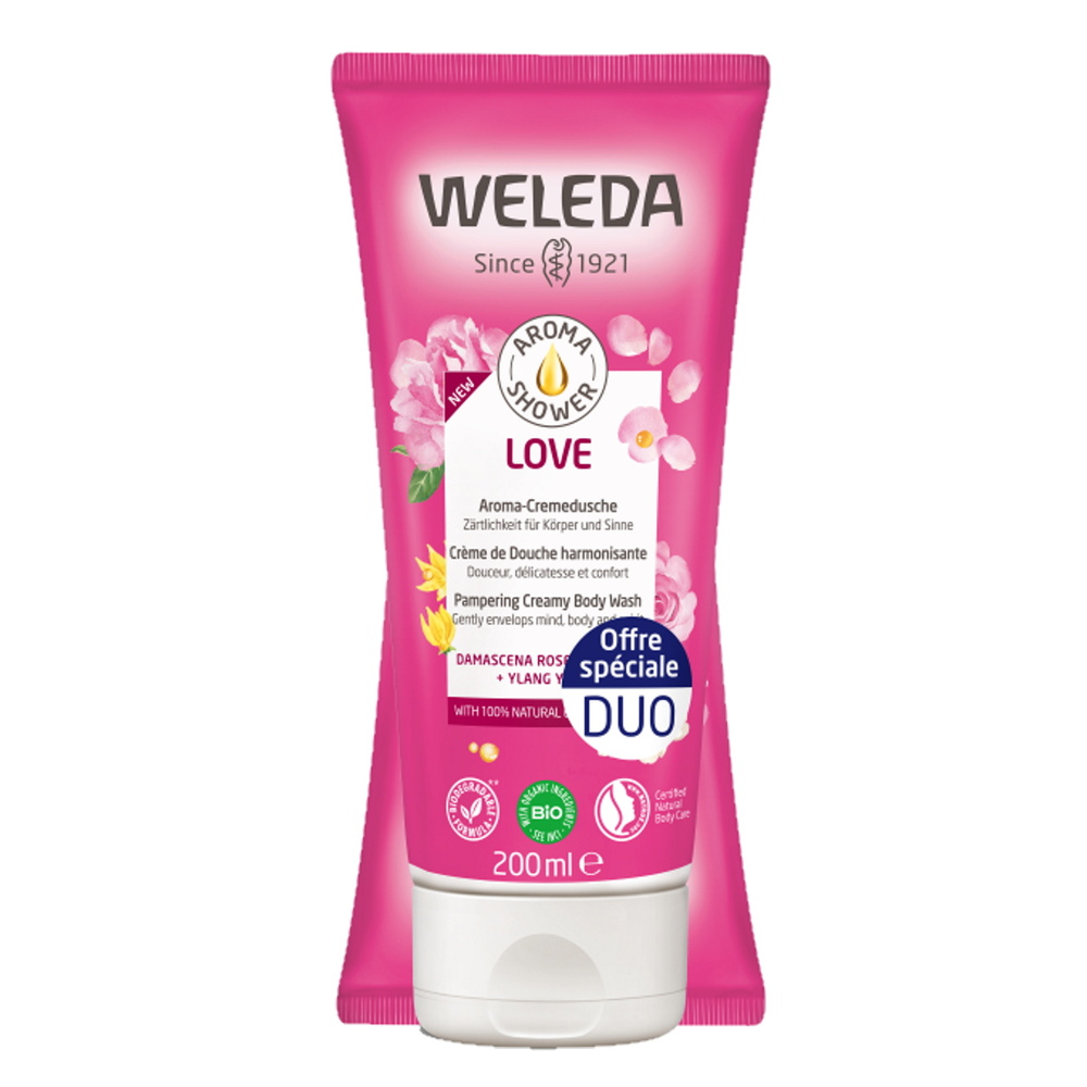 WELEDA Duo Crème de Douche Aroma Love Hygiène