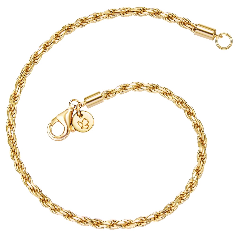 Glanzstücke München Bracelet en argent Argent sterling en Or jaune Bracelet