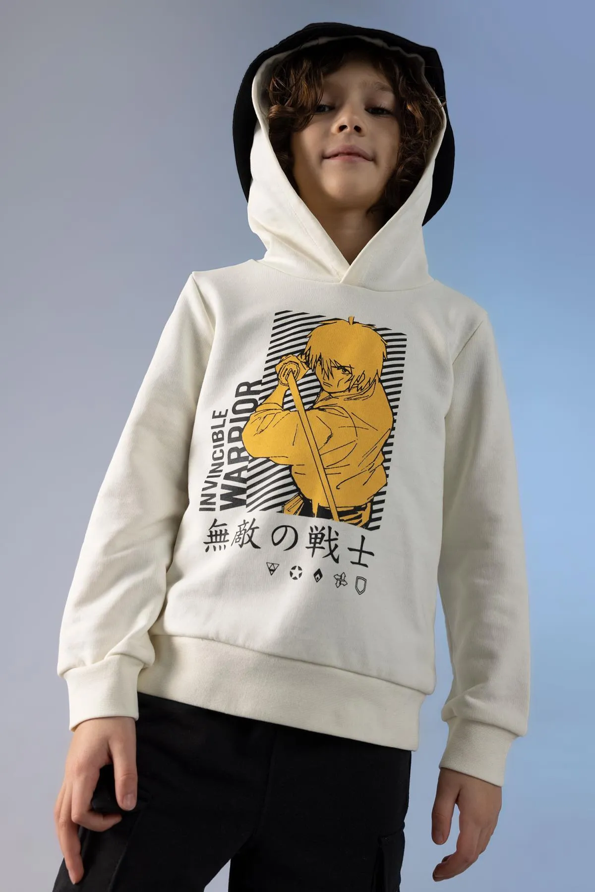 DeFacto  Bedrucktes Kapuzensweatshirt für Jungen Z4592a623sp