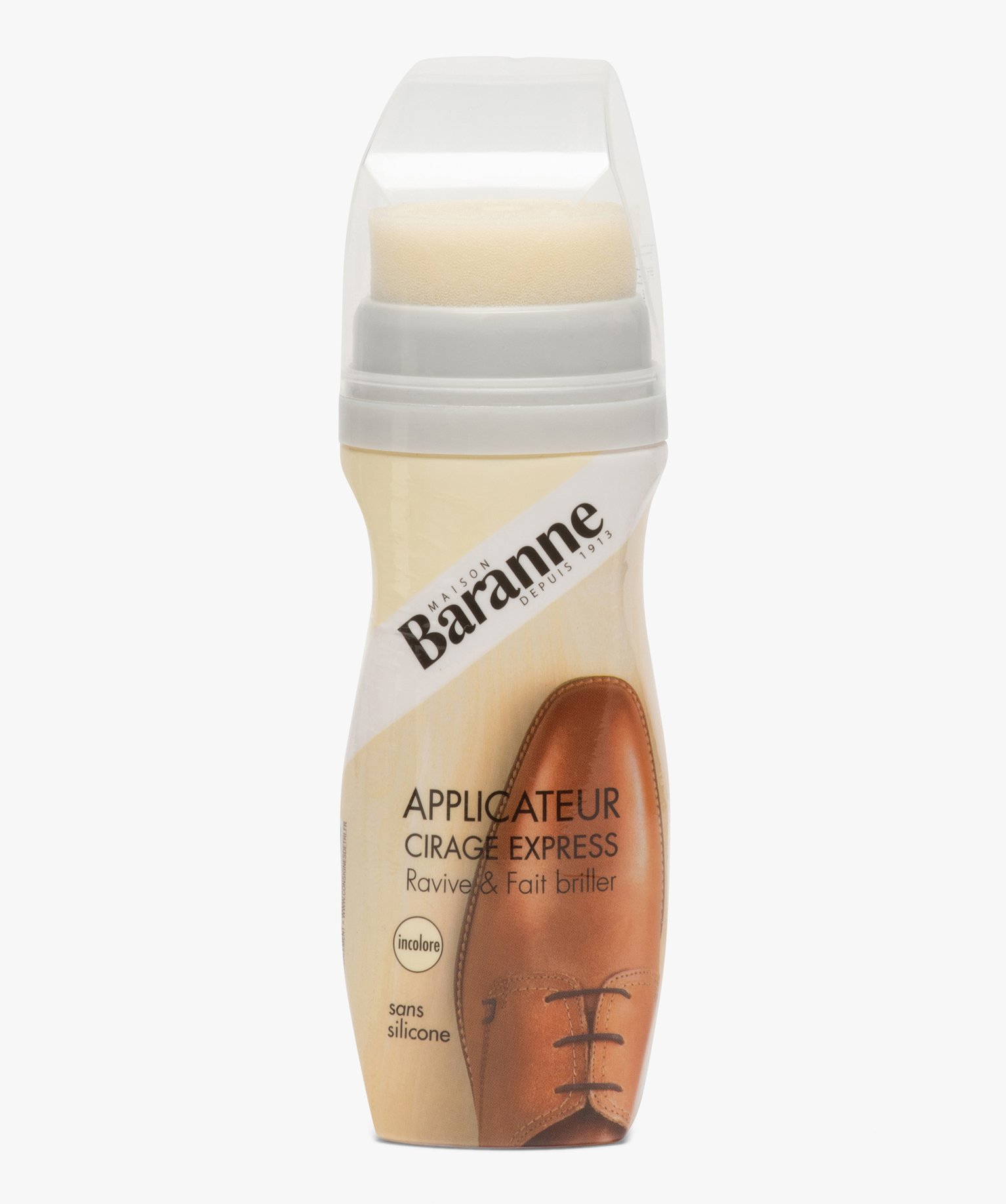 Applicateur de cirage express incolore - Baranne blanc | GEMO