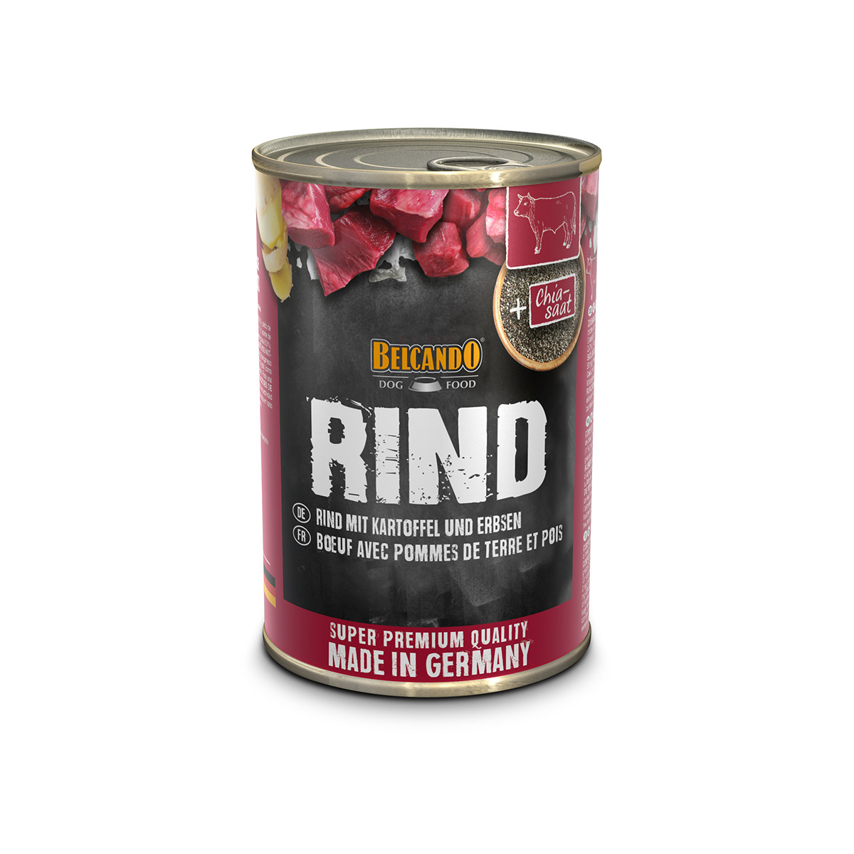 Belcando Feuchtnahrung Rind mit Kartoffeln & Erbsen bei ZooRoyal