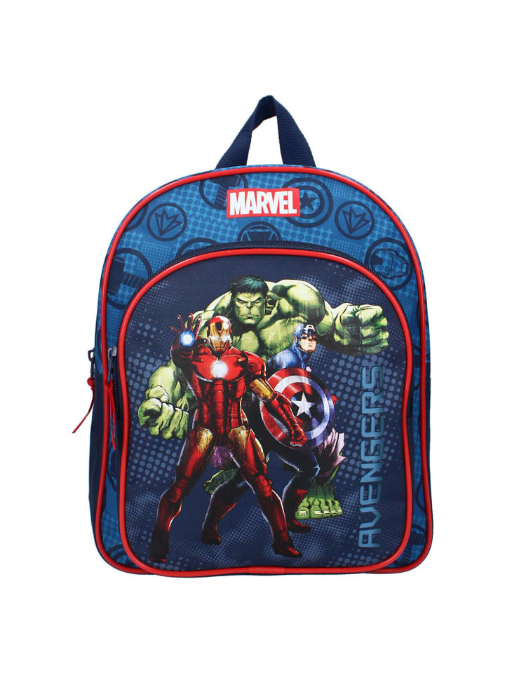 Marvel Marvel Freizeitrucksack Tasche Perfekt für Sport, Schule & Abenteuer in Blau günstig kaufen 30 cm