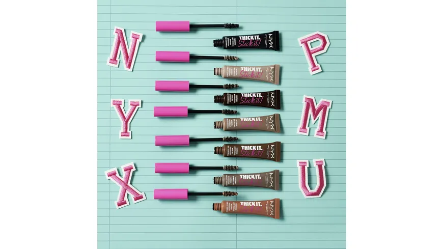 NYX PROFESSIONAL MAKEUP Brow Mascara Thick it Stick it! 7 ml 06 - Brunette